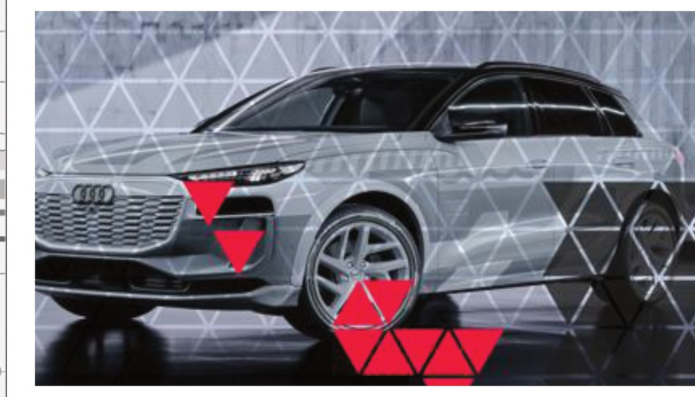 Audi visual communication for the Q6 e-tron