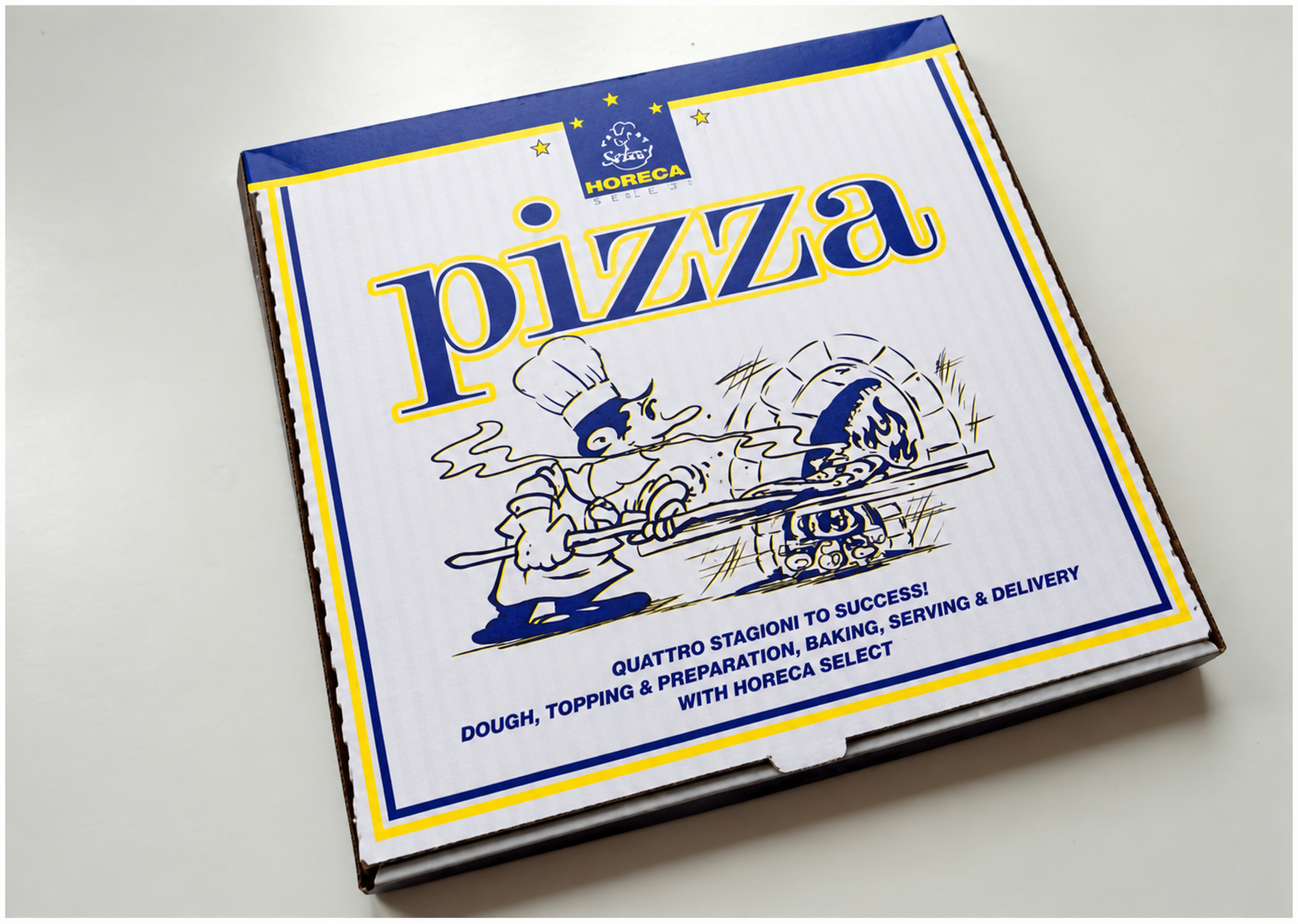 Pizza box — cover design