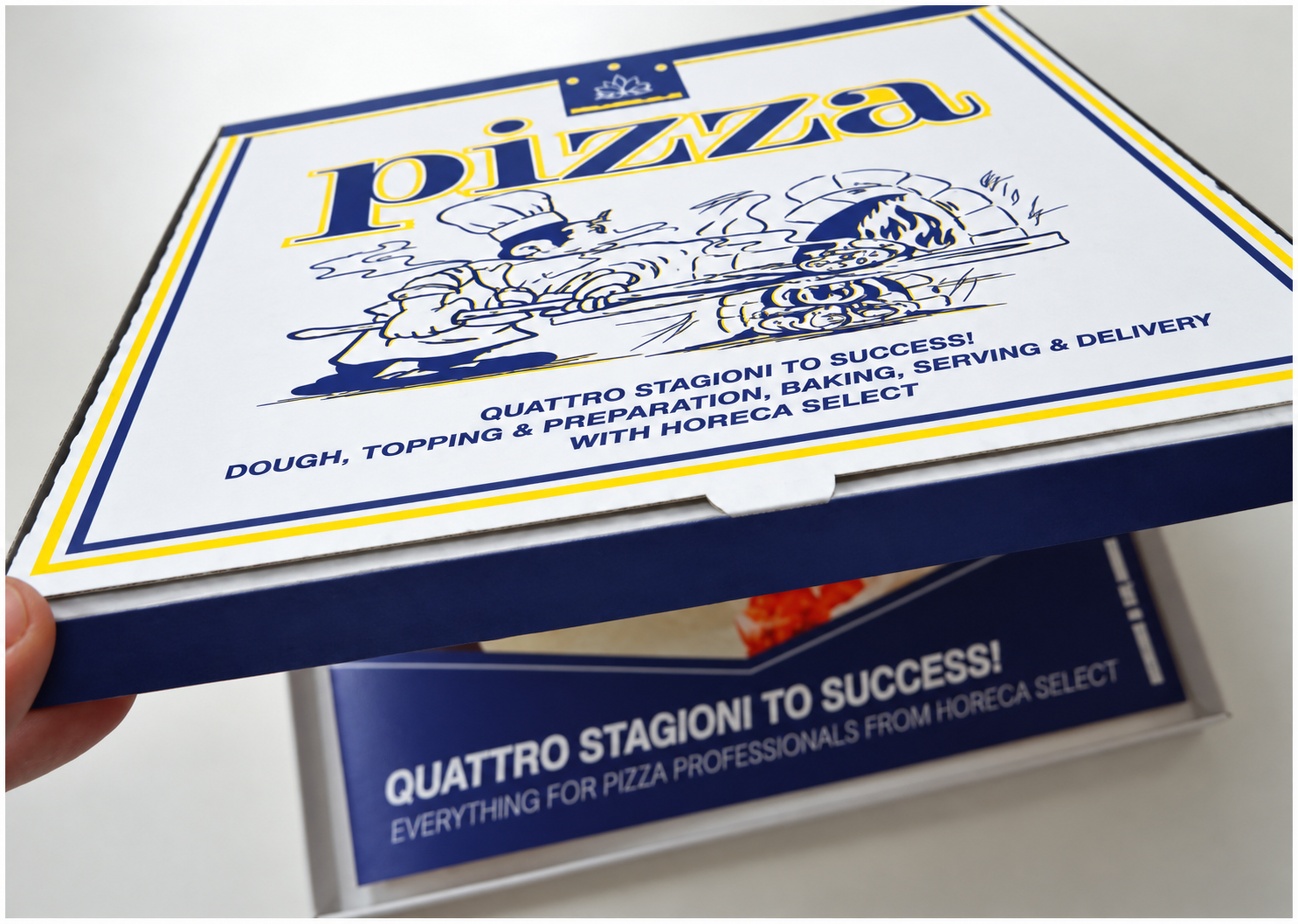 Box and brochure — design detail
