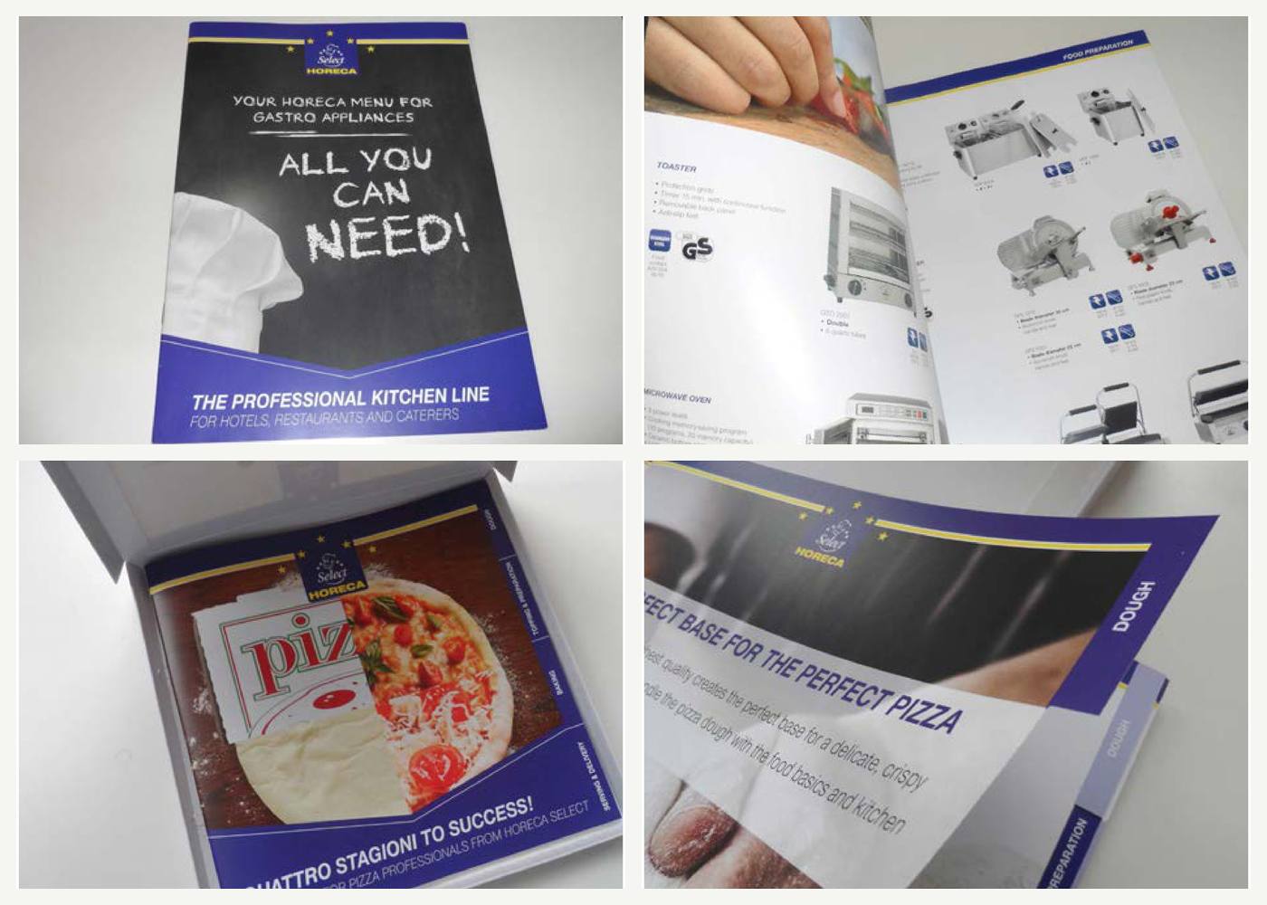 METRO / HORECA Select work across professional kitchen communication and target-group-specific promotions
